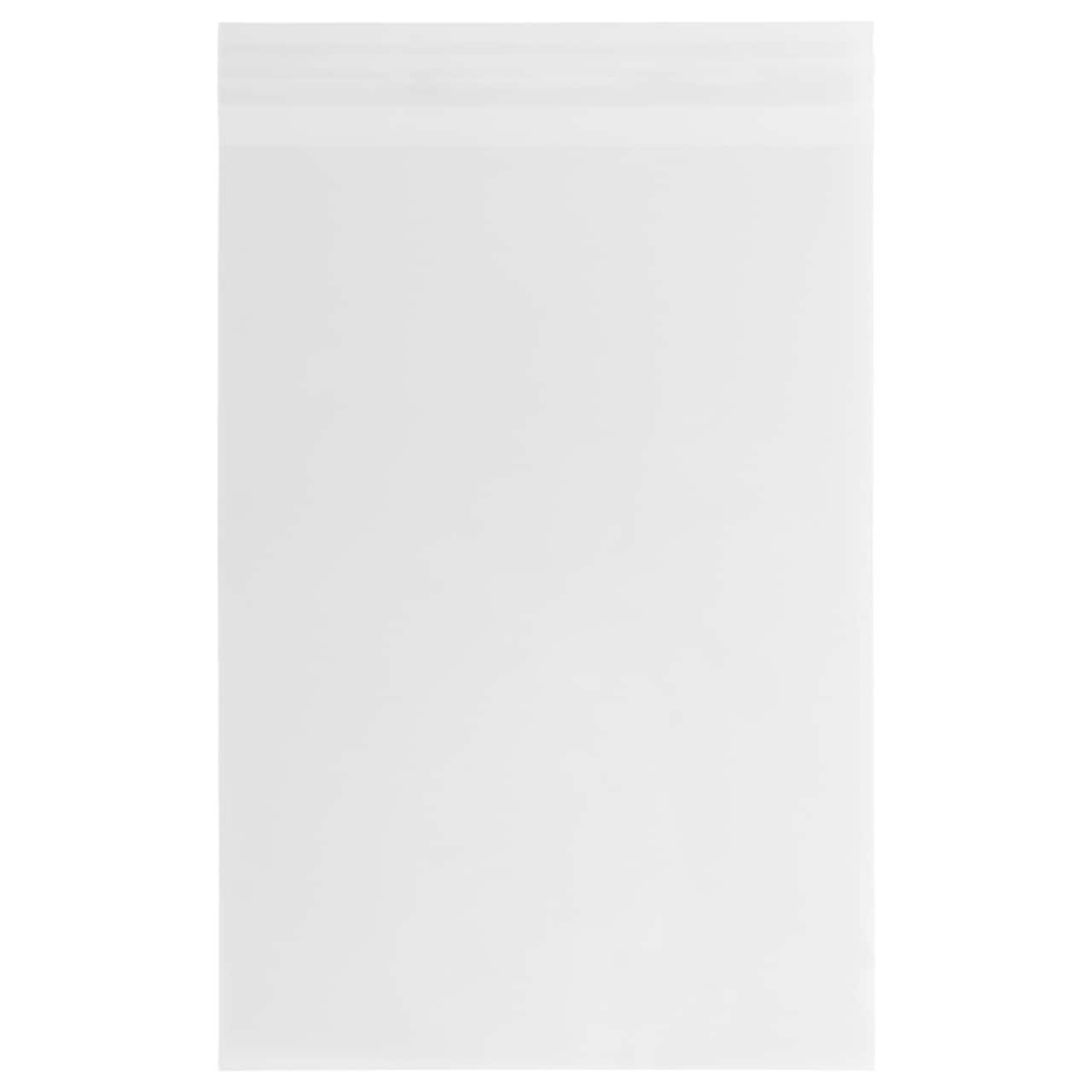 JAM Paper Cello Sleeves with Self Adhesive Closure, 100ct.